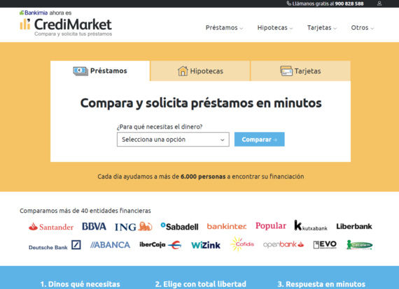 Bankimia is now Credimarket