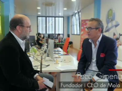 Interview to Paco Gimena at the tv programme “Engrescats”, on IB3